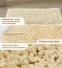 Elegant Cotton Bath Mat for Bathroom Door and Modern Home Decor
