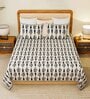 Elegant Cotton Bedsheet with Pillow Covers for Double Bed and King Size Bed