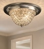 Elegant Crystal Flush Mount Ceiling Light