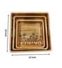 Elegant Engraved Wooden Tray