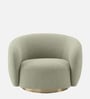 Elegant Ensemble Boucle 1 Seater Sofa In Beige Colour