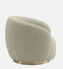 Elegant Ensemble Boucle 1 Seater Sofa In Beige Colour