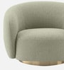 Elegant Ensemble Boucle 1 Seater Sofa In Beige Colour