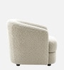 Elegant Ensemble Boucle 1 Seater Sofa In Cream Colour