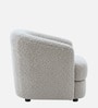 Elegant Ensemble Boucle 1 Seater Sofa In Mouse Grey Colour