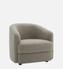 Elegant Ensemble Boucle 1 Seater Sofa In Mouse Grey Colour