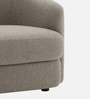 Elegant Ensemble Boucle 1 Seater Sofa In Mouse Grey Colour