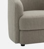 Elegant Ensemble Boucle 1 Seater Sofa In Mouse Grey Colour