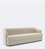 Elegant Ensemble Boucle 3 Seater In Cream Colour
