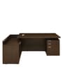 Elegant Executive Table in Walnut Colour