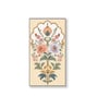 Floral Canvas Art Collection Set of 4 Printed Wall Painting Black Frame