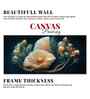 Elegant Floral Flower Canvas Wall Painting