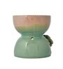 Elegant Floral Green & Pink Ceramic Oil Diffuser