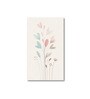 Elegant Floral Wall Art Set of 4 Canvas Wall Painting Stretch Canvas Frame
