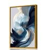 Elegant Flowers Multicolour Engineered Wood Framed Canvas Wall Painting