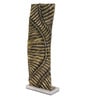 Elegant Fusion Brass & Gold Aluminium Showpiece