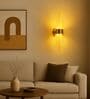 Elegant Golden Spiral Wall Light