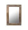 Elegant Hanging Mirror With Wooden Frame