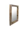 Elegant Hanging Mirror With Wooden Frame