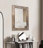Elegant Hanging Mirror With Wooden Frame