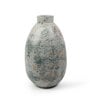 (1Pc) Teal Green Terracotta Decorative Vase For Home Decor