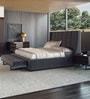 Elegant King Sized Bed with Hydraulic Storage