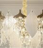 Elegant Leaf Crystal Chandelier Ceiling Light