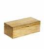 Elegant Mango Wood Watch Organizer Box with 4 Inner Cushions