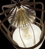 Elegant Modern Pendant Light with Artistic Glass and Metal Frame