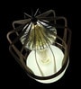 Elegant Modern Pendant Light with Artistic Glass and Metal Frame