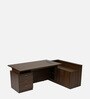Elegant Office  Executive Table in Walnut Finish
