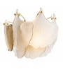 Elegant Petal Glass Wall Light