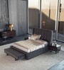 Elegant Queen Sized Bed with Hydraulic Storage