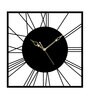 Black Iron Elegant Roman Modern Wall Clock