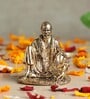 Golden Elegant Brass Sai Baba Idol
