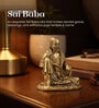 Golden Elegant Brass Sai Baba Idol