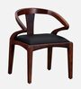 Elegant Sheesham Wood Arm Chair In Honey Oak Finish