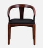 Elegant Sheesham Wood Arm Chair In Honey Oak Finish