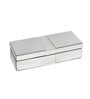 White Glass Elegant Jewellery Organiser