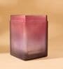 Elegant Square- Cotton Cloud 14Oz Scented Jar Candle (Ombre Pink)