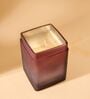 Elegant Square- Cotton Cloud 14Oz Scented Jar Candle (Ombre Pink)