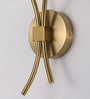 Elegant Twin Floral Wall Light with Crystal Globe
