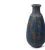 (1Pc) Navy Blue Terracotta Vase For Table Decor