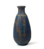(1Pc) Navy Blue Terracotta Vase For Table Decor