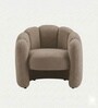 Elegant Wingback Ergonomic Chair In Beige Color