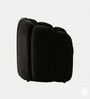 Elegant Wingback Ergonomic Chair In Black Color