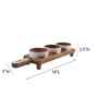 Elegant Wooden Appetizer Platter