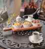 Elegant Wooden Appetizer Platter