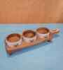 Elegant Wooden Appetizer Platter