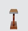 Eleganza Solid Wood Console Table in Teak Colour